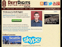 Tablet Screenshot of deftdigits.com